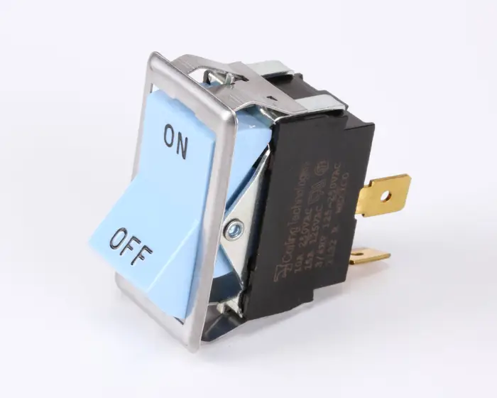 Blodgett 6496 SWITCH; ROCKER; SPST; BLUE, 2T (ON / OFF)