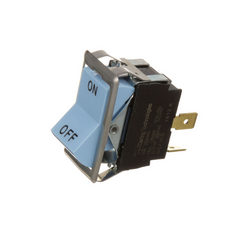 Blodgett 6500 SWITCH; ROCKER; DPST; BLUE, 4T (ON / OFF).