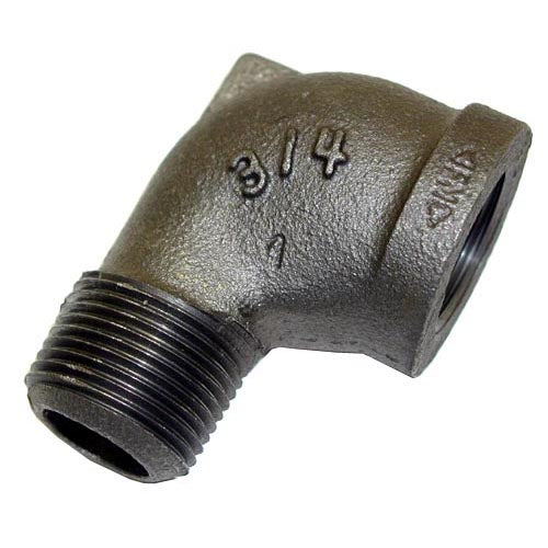 Generic ASC 5020-1045 BLACK STREET EL 3/4"