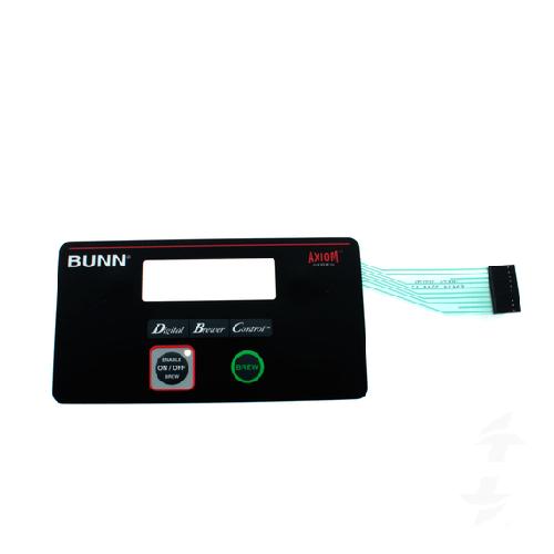 Bunn 38876.0002 SWITCH, MEMBRANE NO WARMERS