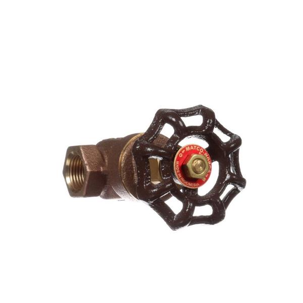 Pitco PP10676 Valve; Brass 3/8 NPT Female Gate.
