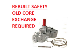 Generic ASC 5070-6104 SAFETY, FMEA PILOT OUT ONLY, 1/2" NPT, 54" CAP, @ 3/4" MED. BUTTON , (BLODGETT/BAKERS PRIDE) *REBUILT*