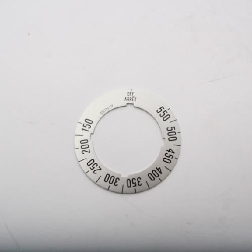 Garland G02725-17 DIAL INSERT (OFF/150F/550F)