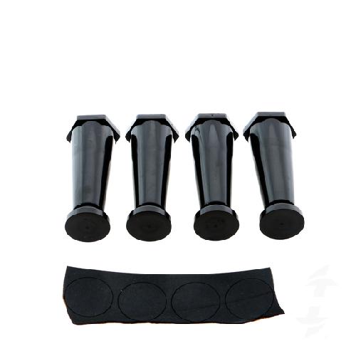 Bunn 13255.0003 KIT, LEG-4.0 ADJ BLK PLSTC FLG