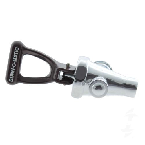 Bunn 07059.0000 FAUCET,CRM-W/CLEAN OUT-BRN HDL.