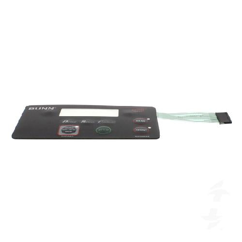 Bunn 38876.0001 SWITCH,MEMBRANE 3 BURNER AX10M.
