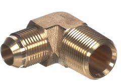 Champion 117040 ELBOW, 90 DEG, 3/4" OUTSIDE NPT X 5/8" FLARE, BRASS