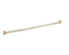 Imperial 34679-13 FLEX TUBE WITH FITTINGS, 3/8" X 13", STAINLESS STEEL