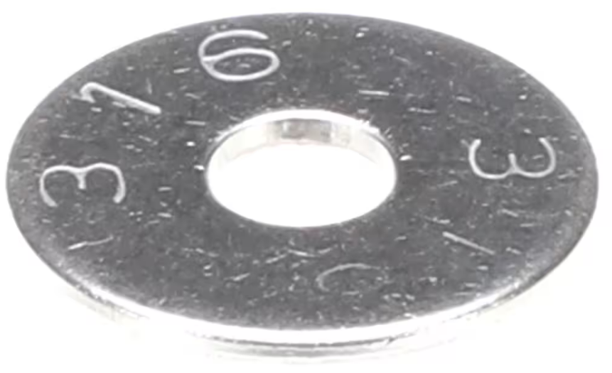 Jackson 5311-004-23-13 WASHER, FLAT, 1/4"