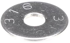 Jackson 5311-004-23-13 WASHER, FLAT, 1/4"