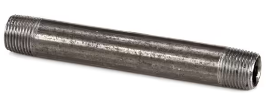 Pitco P7037309 NIPPLE, 3/8" X 4-1/2", BLACK