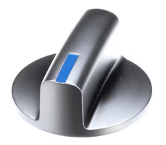 Imperial 39777 KNOB, MANUAL GAS VALVE, CHROME WITH BLUE INDICATOR LINE
