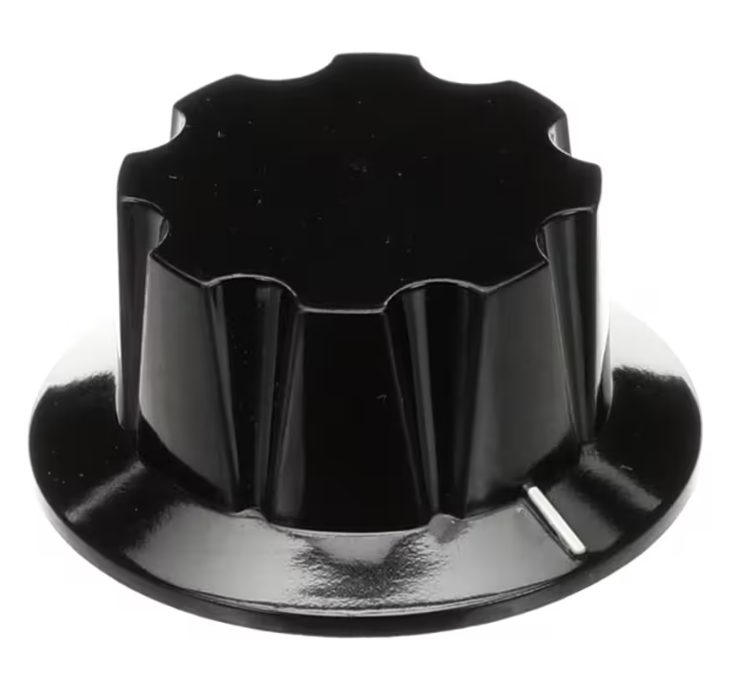 Vulcan Hart 00-960329-00001 KNOB, CONTROL, SPITFIRE, IND, BLACK, 5C5GD, CONVECTION OVEN