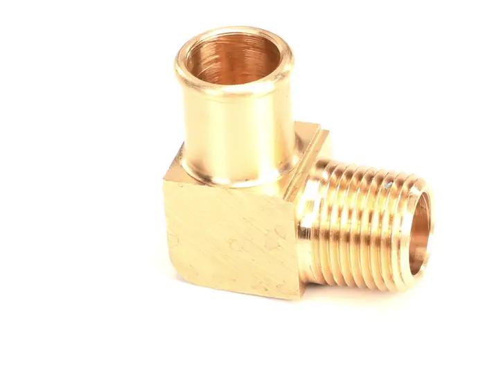 Cleveland FK111354 FITTING, ELBOW, 3/4" BARB X 1/2" MPT, BRASS