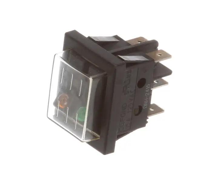 Waring 033754 SWITCH, DOUBLE ROCKER, AMBER/GREEN LIGHTED WPO500