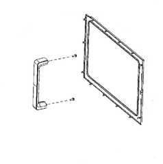 Amana 58191109 DOOR HANDLE ASSY