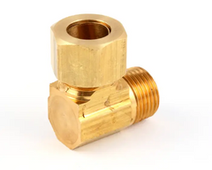 Pitco 60086402 FITTING, COMPRESSION, 1/2" TUBE X 3/8" NPT