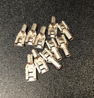 Generic ASC 4010-1051 TERMINAL-FEMALE DISC 16-14 GA, 3/16" TAB 900F (10PK)