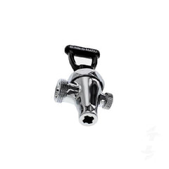 Bunn 07059.0003 FAUCET,CRM-W/CLEAN OUT-BLKHDL