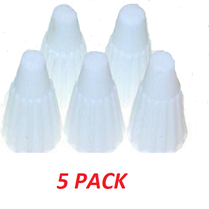 Generic ASC 3895-2150 WIRE NUT, PORCELAIN SMALL 5-PACK 2-3 #16GA WIRES