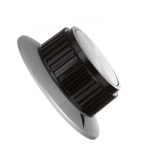 APW Wyott AS-56508 KNOB, BLACK/ALUMINUM