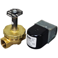Generic ASC 8255-2121 PARKER SOLENOID VALVE MAX TEMP 225F/107C, 1-150 PSI. [ WATER ] [ 1/2" FPT ] [ NC ] [ 24V ]