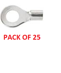 Generic ASC 4010-1023 TERMINAL-RING 12-10 GA, 5/16" TO 3/8" STUD 900F (25PK)