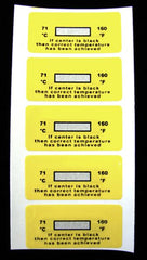 Generic ASC 8400-8370 THERMO LABELS - 160 F - 1 SHEET