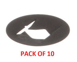 Hobart (WW) 00-474117-PK10 | PUSH ON RECEIVER (Pkg of 10)