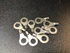 Generic ASC 4010-1012 TERMINAL-RING 16-14 GA, 1/4" STUD 900F (10PK)