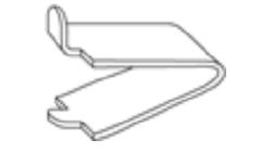 Generic ASC 7467-1503 ZINC SHELF CLIP 503