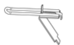 Generic ASC 7467-1506 CHROM EXT. SHELF CLIP C-505-X