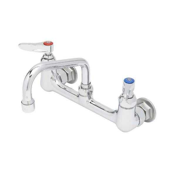 T&S Brass B-0232 | FAUCET ASSY W/ 6" NOZZLE, WALL MOUNT - 8" CENTER, WALL MNT 8" CNTRS 6 " SWNG NOZ