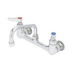 T&S Brass B-0232 | FAUCET ASSY W/ 6" NOZZLE, WALL MOUNT - 8" CENTER, WALL MNT 8" CNTRS 6 " SWNG NOZ