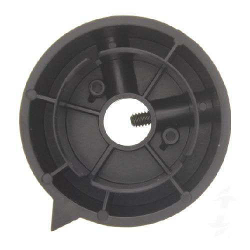 Bunn 22294.0000 KNOB ASSY W/SETSCREWS, BLACK