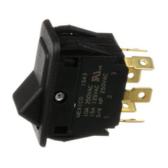 Imperial 1126 SWITCH, POWER, ROCKER, DPDT 3 POSITION (ON-OFF-COOL) 10A 250VAC / 15A 125VAC,  3/4 HP