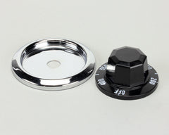 Southbend Range 1192521 KNOB AND BEZEL, 200-400F HDG