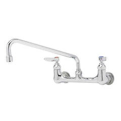 T&S Brass B-0231 | FAUCET ASSY W/ 12" NOZZLE, WALL MOUNT - 8" CENTER