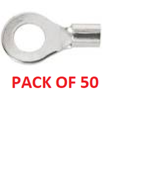 Generic ASC 4010-1020 TERMINAL-RING 12-10 GA, #6 STUD 900F (50PK)