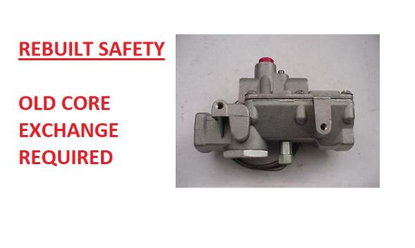 Generic ASC 5070-6105 SAFETY, FMDA PILOT IN/OUT, 1/2"NPT, 54" CAP, @ 1/4" SHORT BUTTON, *REBUILT*