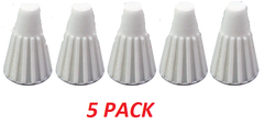 Generic ASC 3895-2160 WIRE NUT, PORCELAIN MEDIUM (5/PK) 2 #14 WIRES