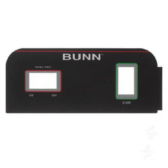 Bunn 36590.0000 DECAL, CONTROL PANEL