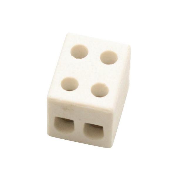 Alto Shaam BK-33546 BLOCK, 2 TERMINAL, PORCELAIN