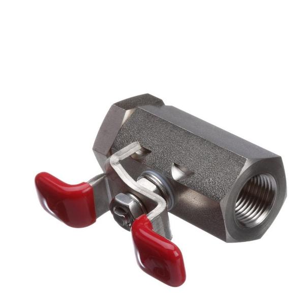 Pitco P6071780 VALVE, 3/8" W/RED HANDLE