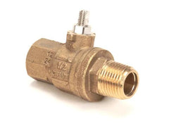 Cleveland 109146 BALL VALVE, 1/2" M/F BRASS