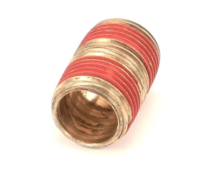 Cleveland FK14427 NIPPLE .38NPTxCLOSESCH 40BRASS