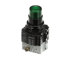 Cleveland 2EP01-25A0015 GREEN ILLUMINATED PUSH BUTTON,