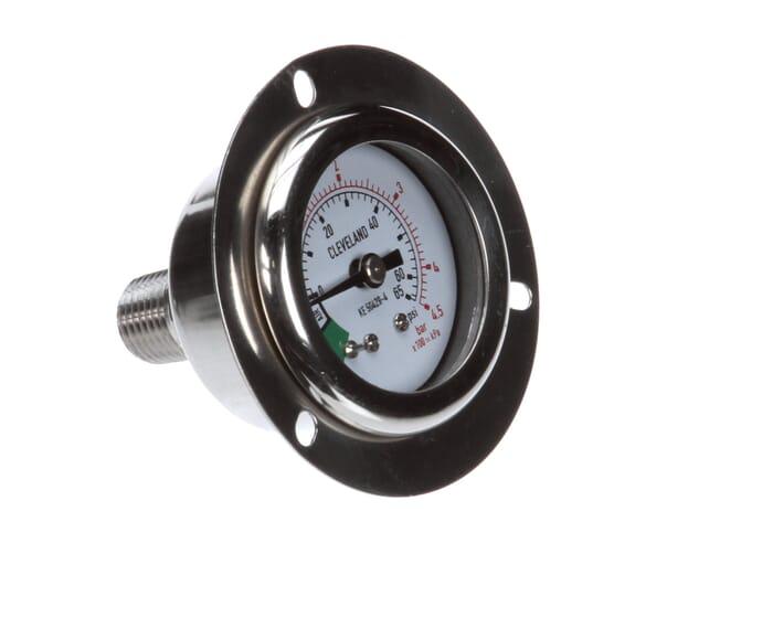 Cleveland KE50429-6 PRESSURE GAUGE, BLACK MOUNT, 0-65PSI